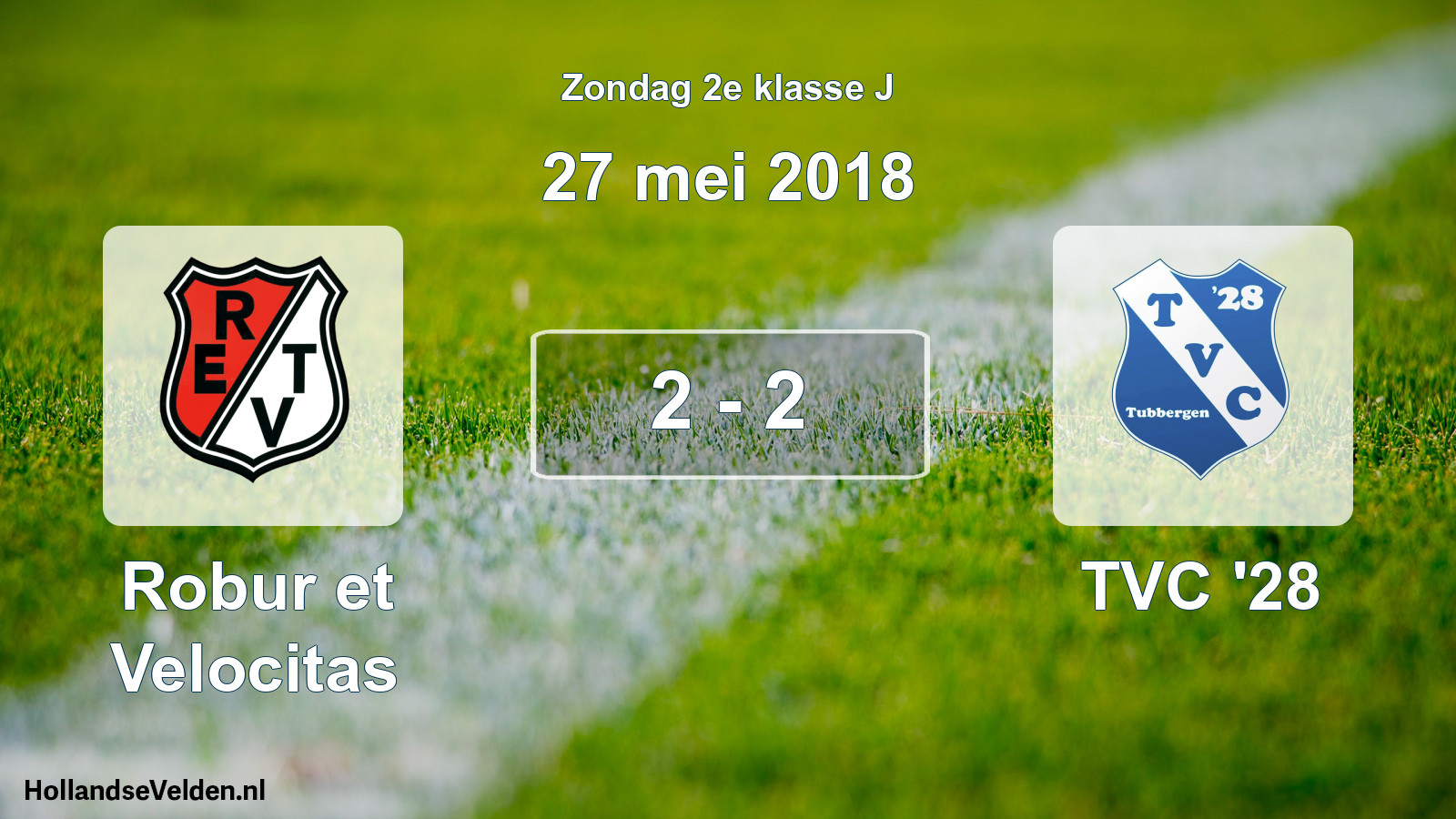 Total number of matches played: Robur et Velocitas - TVC '28 2 - 2 (27 May 2018)