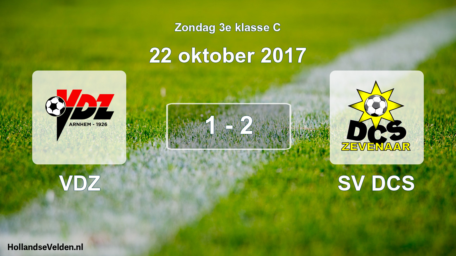 Total number of matches played: VDZ - SV DCS 1 - 2 (22 October 2017)