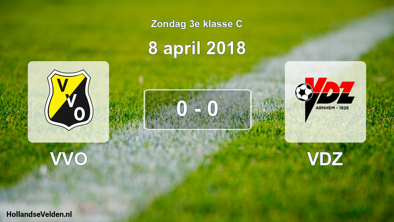 Total number of matches played: VVO - VDZ 0 - 0 (8 April 2018)