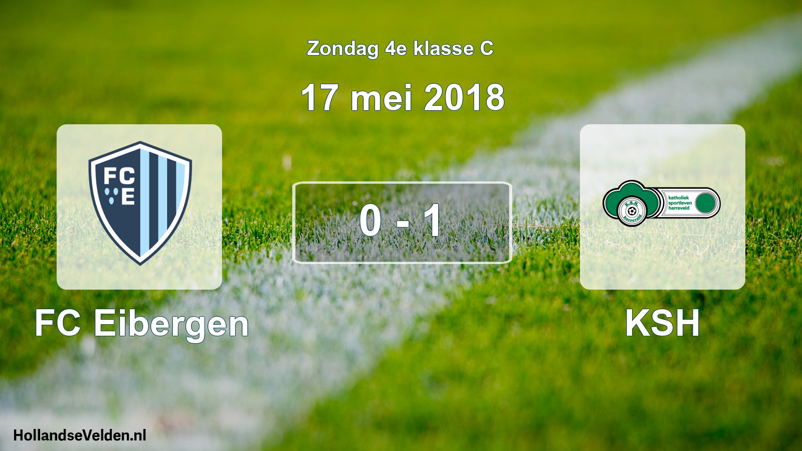 Total number of matches played: FC Eibergen - KSH 0 - 1 (17 May 2018)