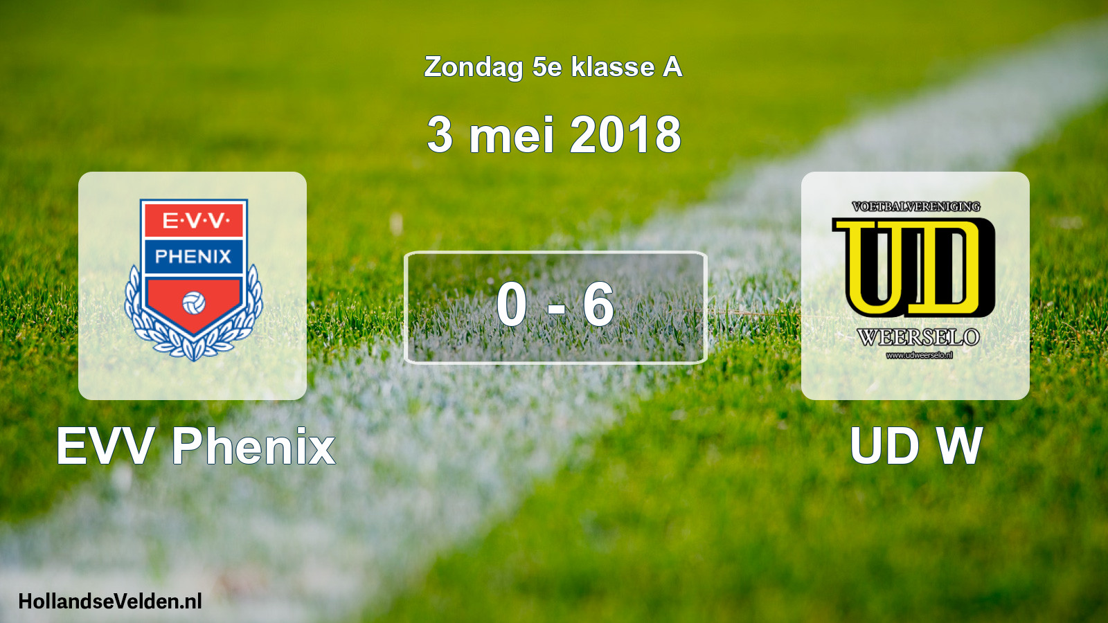 Total number of matches played: EVV Phenix - UD W 0 - 6 (3 May 2018)
