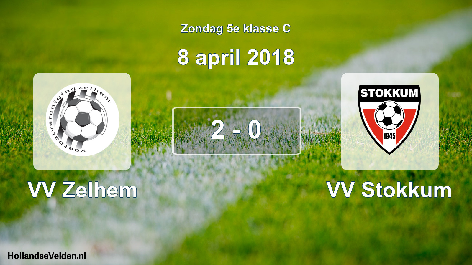 Total number of matches played: VV Zelhem - VV Stokkum 2 - 0 (8 April 2018)