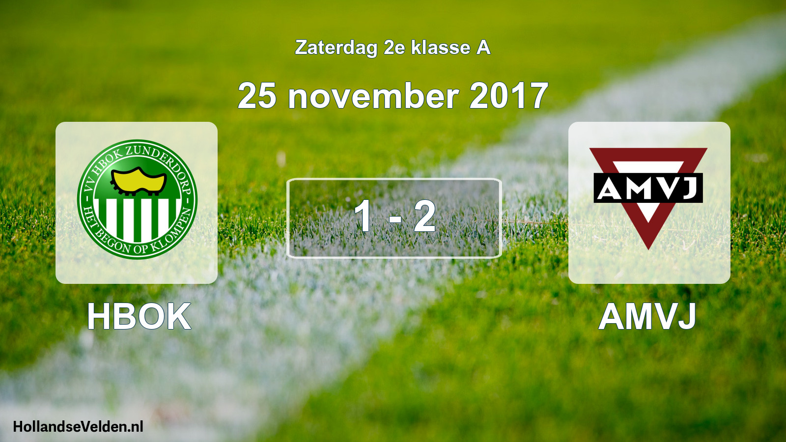 Total number of matches played: HBOK - AMVJ 1 - 2 (25 November 2017)