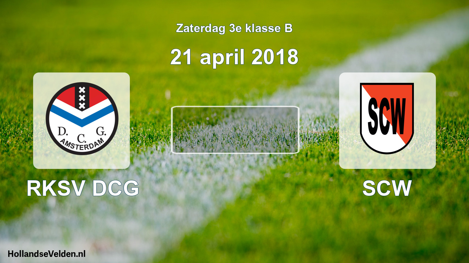 Scheduled Match: RKSV DCG - SCW (21 April 2018)