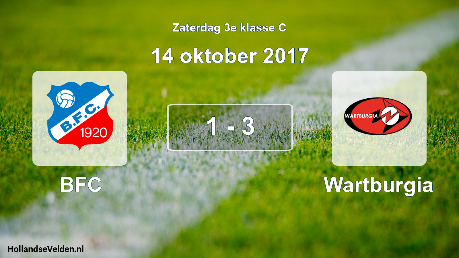 Total number of matches played: BFC - Wartburgia 1 - 3 (14 October 2017)