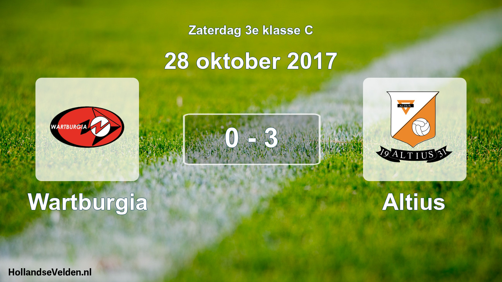 Total number of matches played: Wartburgia - Altius 0 - 3 (28 October 2017)