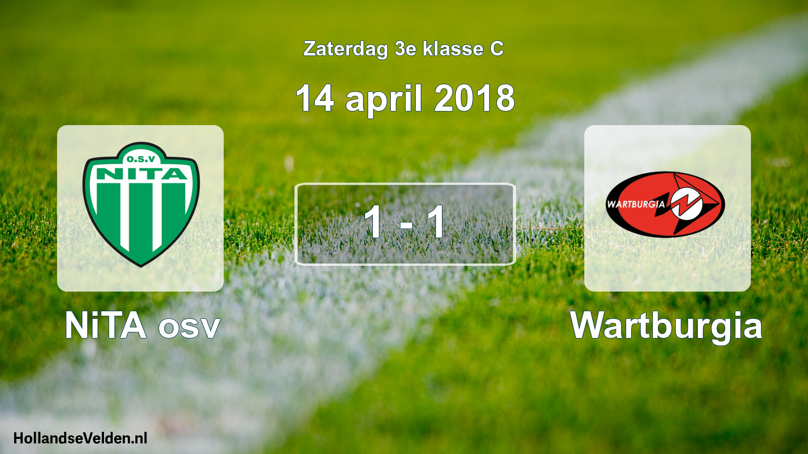 Total number of matches played: NiTA osv - Wartburgia 1 - 1 (14 April 2018)