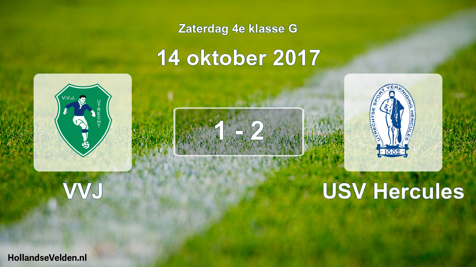 Total number of matches played: VVJ - USV Hercules 1 - 2 (14 October 2017)