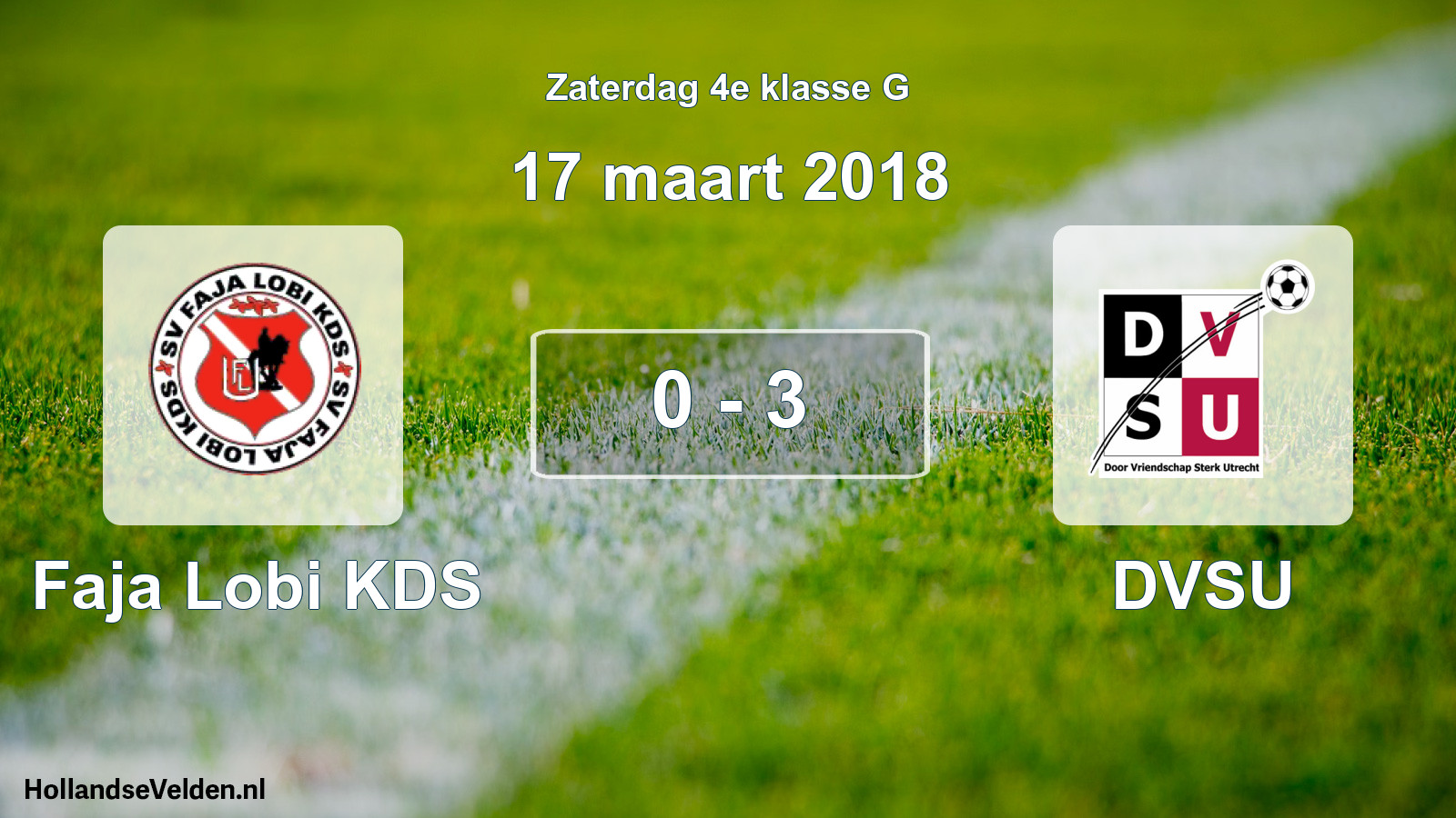 Total number of matches played: Faja Lobi KDS - DVSU 0 - 3 (17 March 2018)