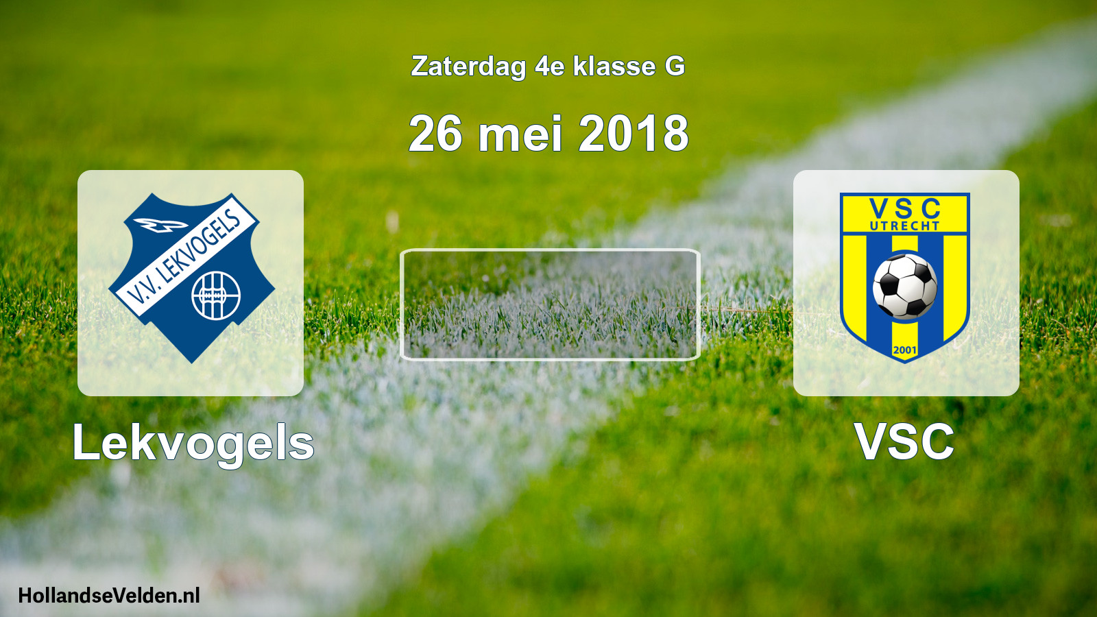 Scheduled Match: Lekvogels - VSC (26 May 2018)