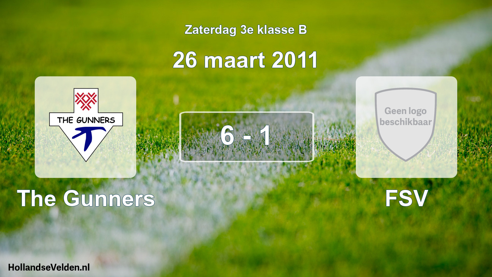 Total number of matches played: The Gunners - FSV 6 - 1 (26 March 2011)