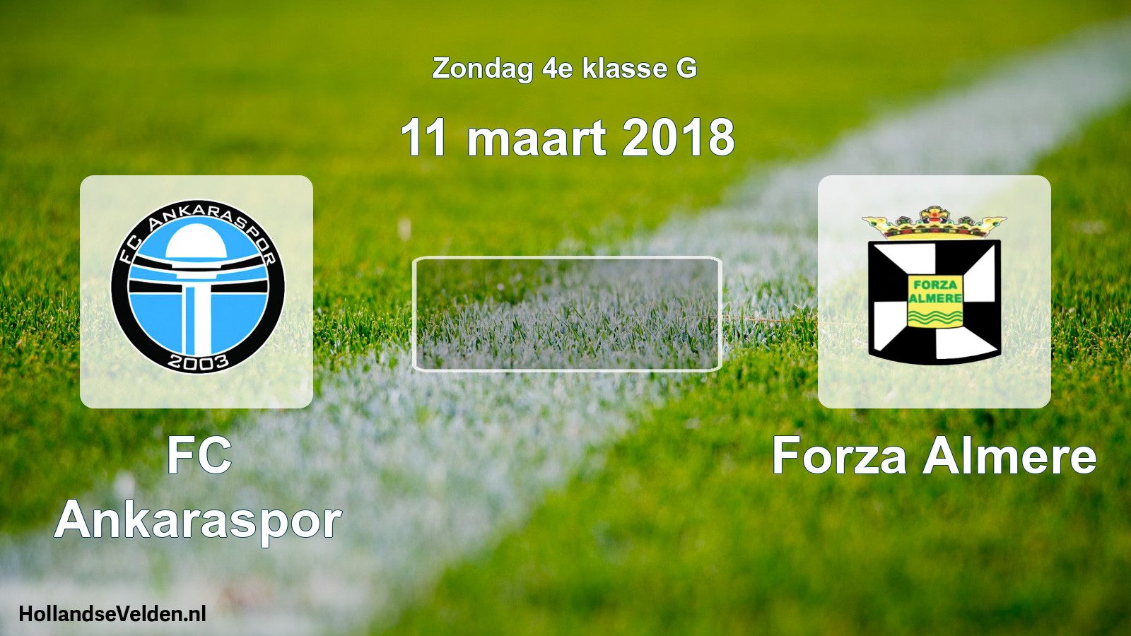 Scheduled Match: FC Ankaraspor - Forza Almere (11 March 2018)