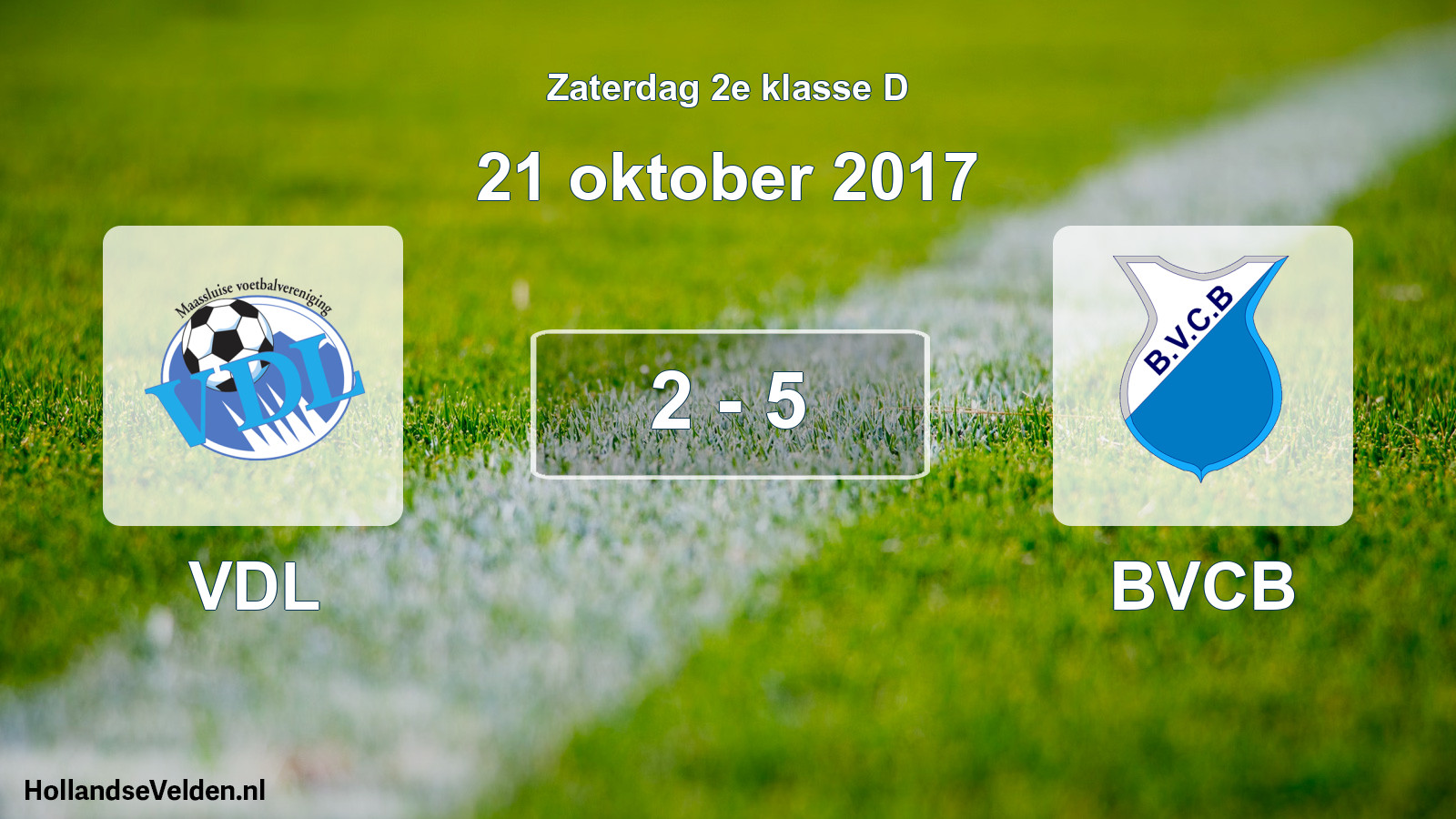 Total number of matches played: VDL - BVCB 2 - 5 (21 October 2017)