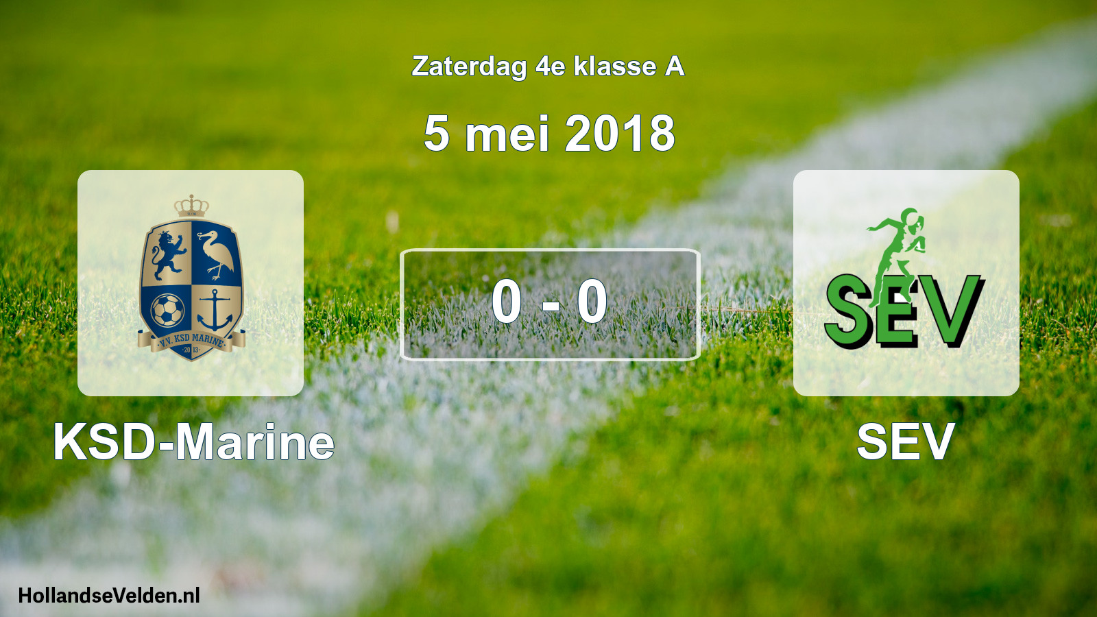 Total number of matches played: KSD-Marine - SEV 0 - 0 (5 May 2018)