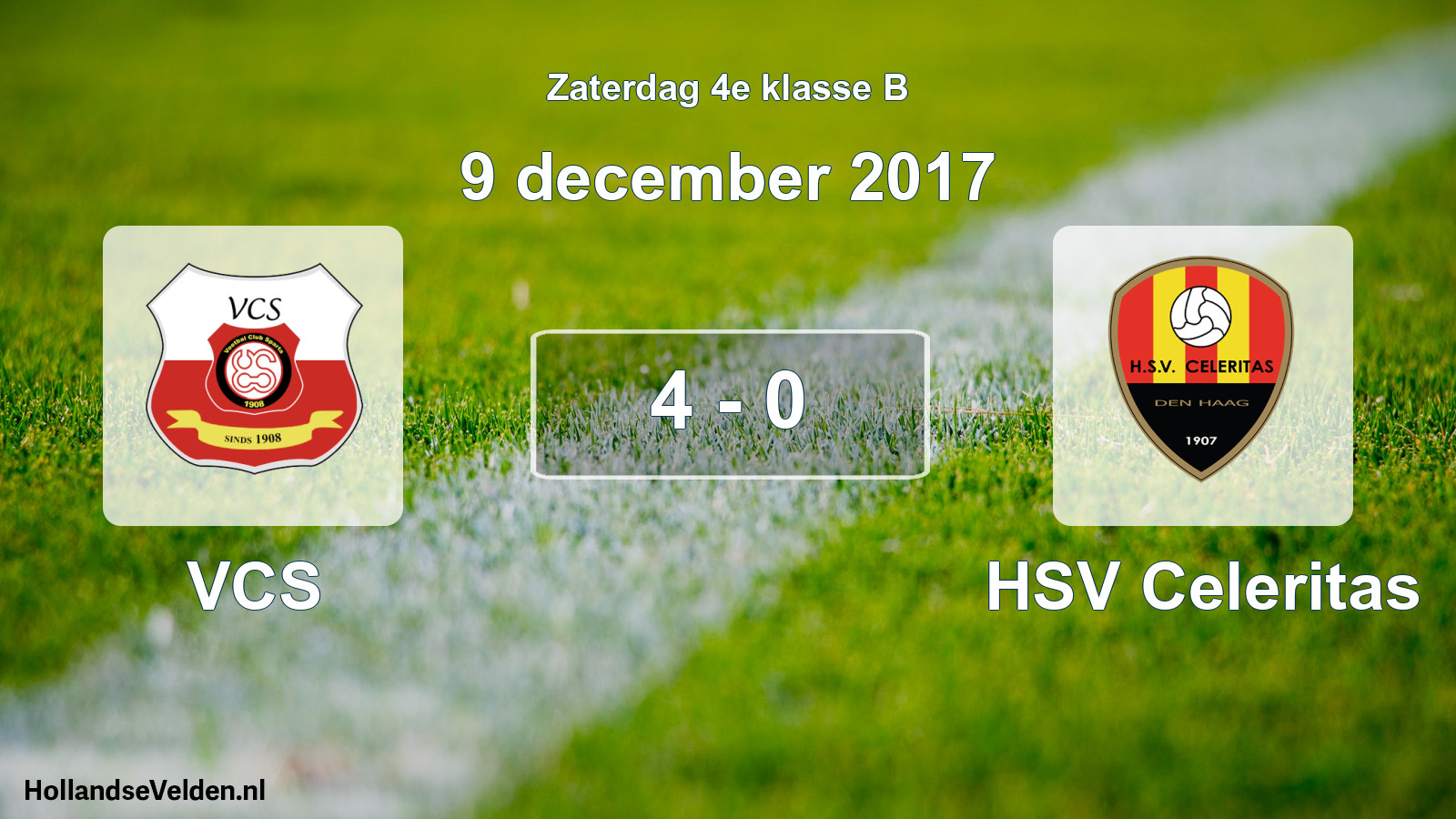 Total number of matches played: VCS - HSV Celeritas 4 - 0 (9 December 2017)