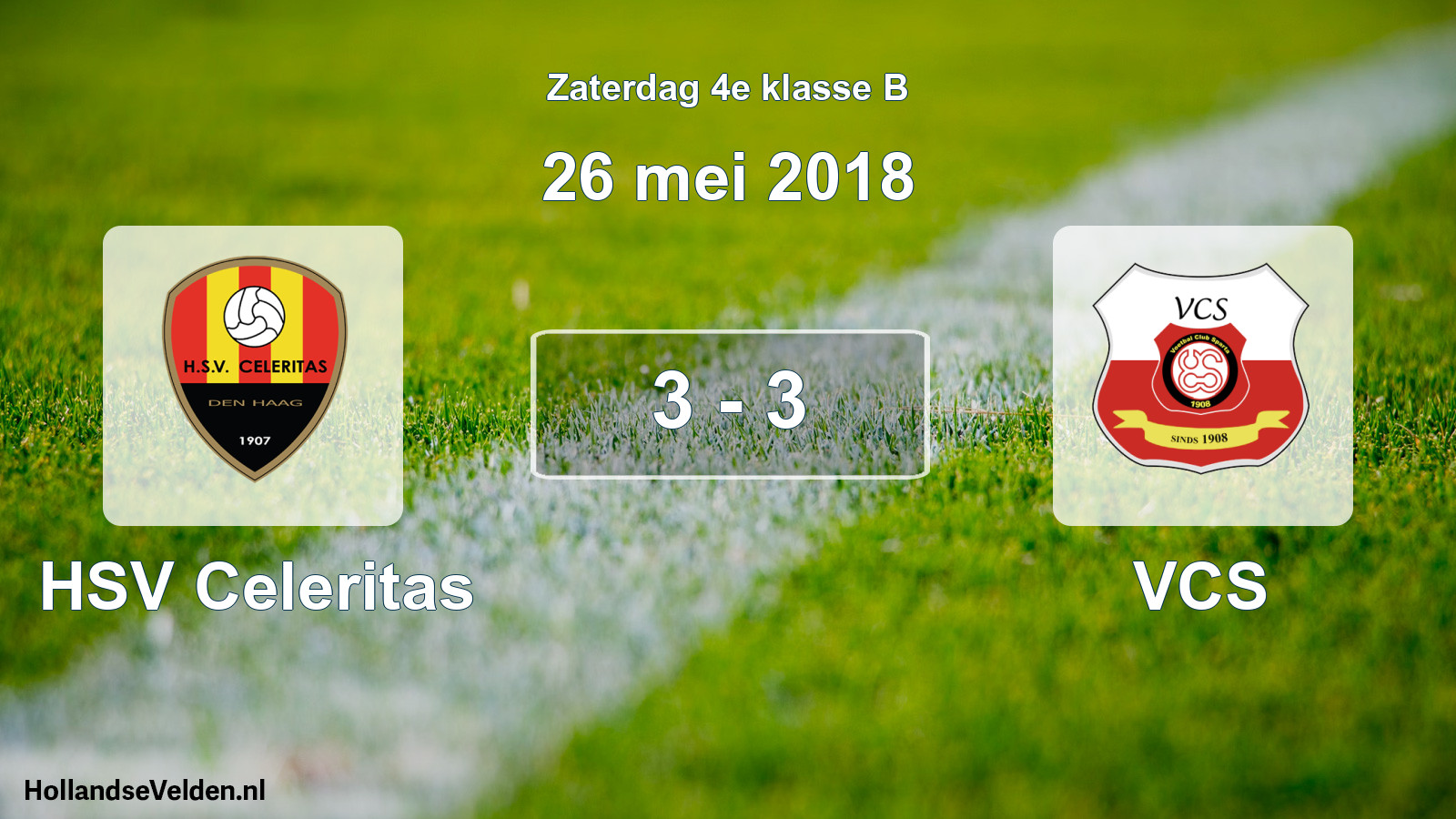 Total number of matches played: HSV Celeritas - VCS 3 - 3 (26 May 2018)