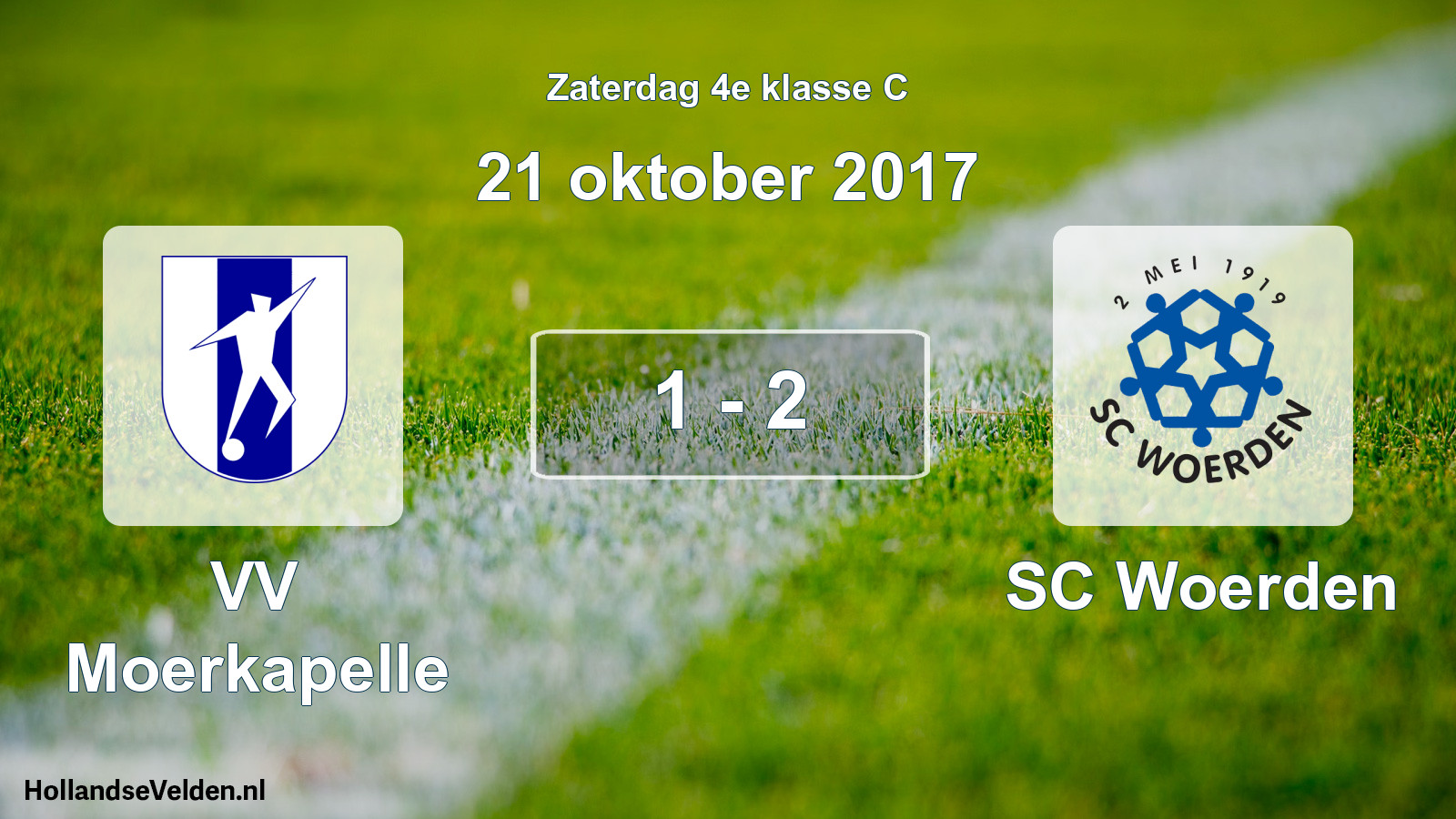 Total number of matches played: VV Moerkapelle - SC Woerden 1 - 2 (21 October 2017)