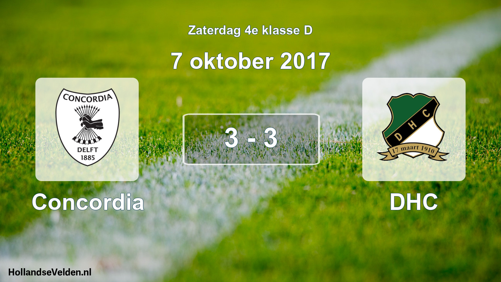 Total number of matches played: Concordia - DHC 3 - 3 (7 October 2017)