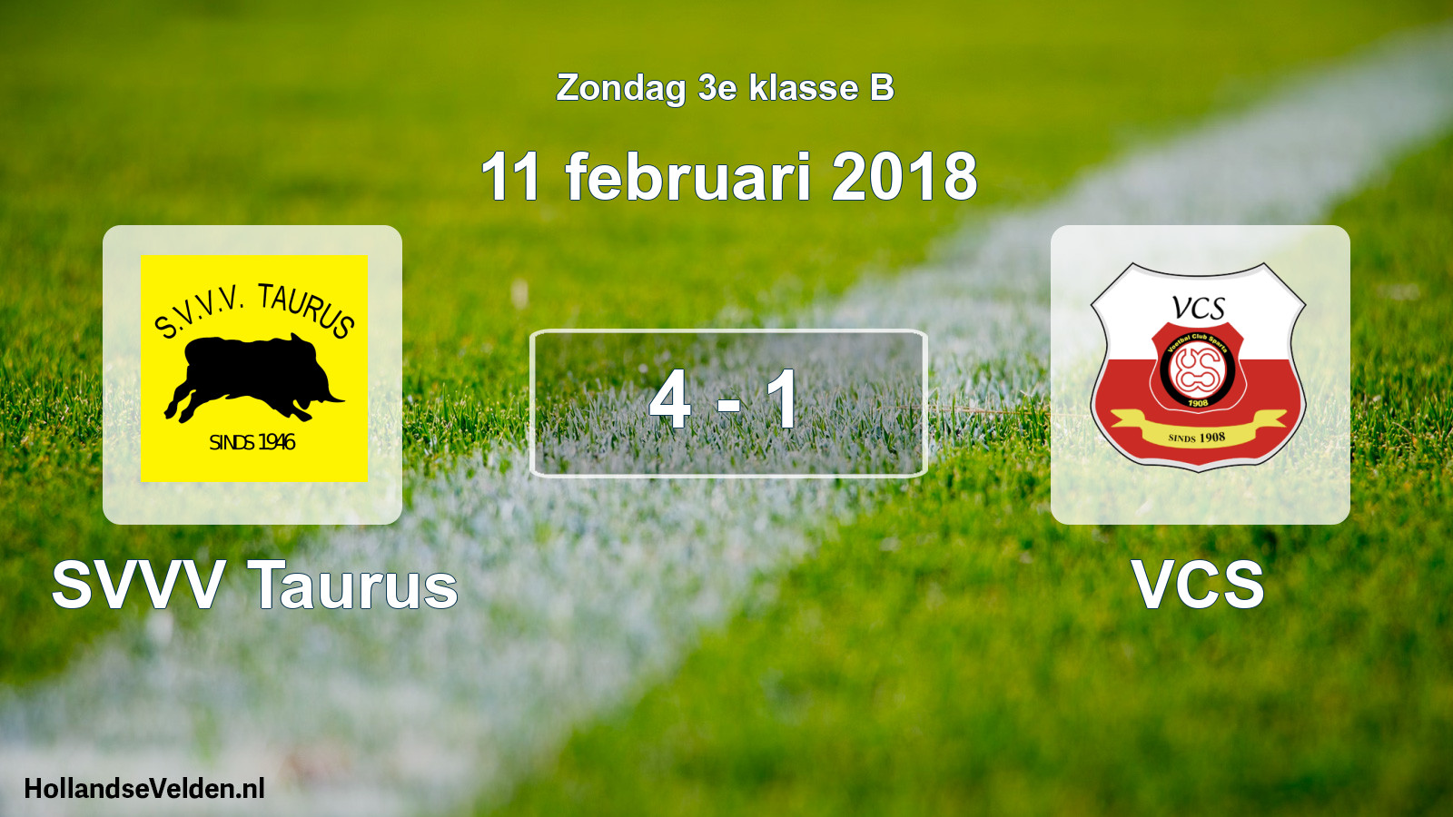 Total number of matches played: SVVV Taurus - VCS 4 - 1 (11 February 2018)