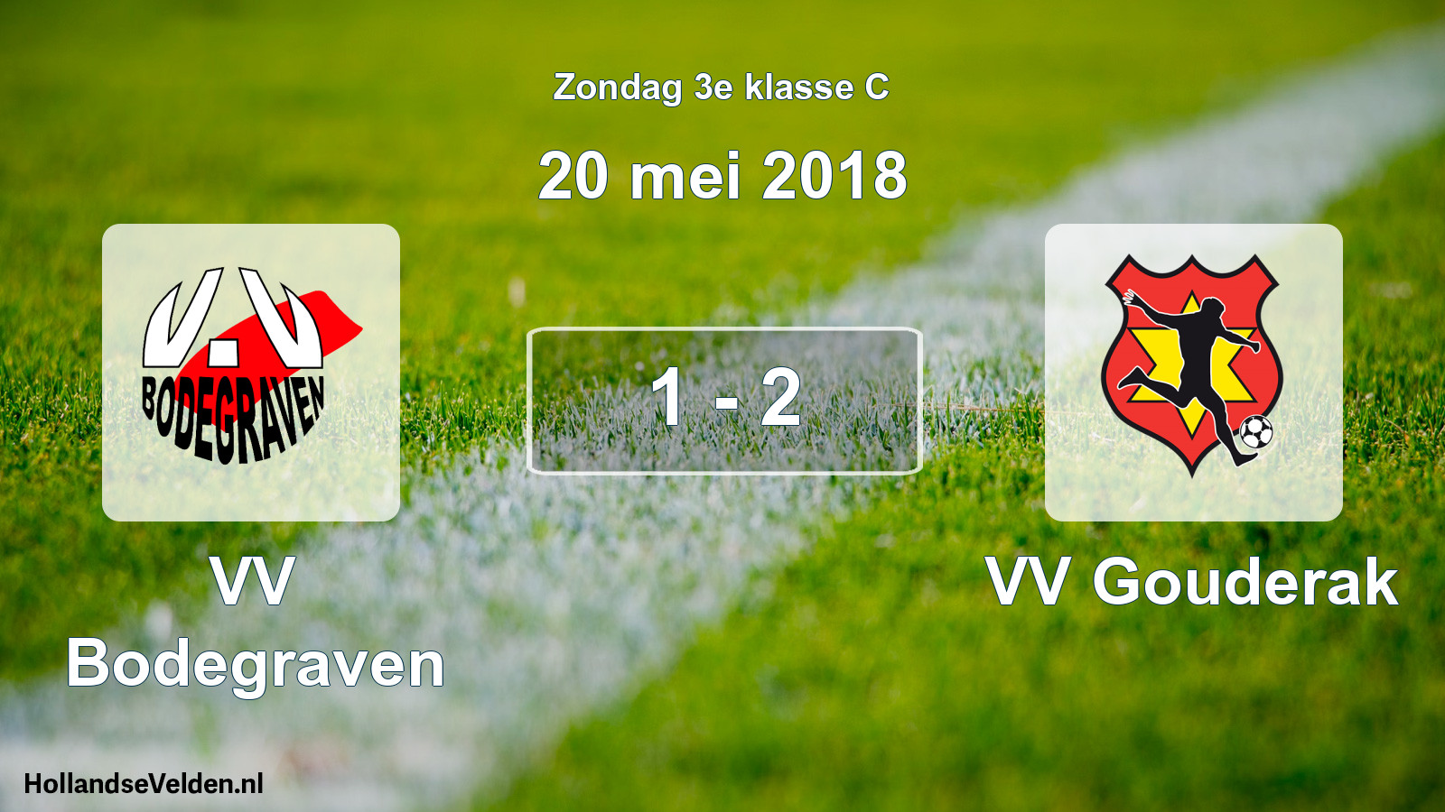 Total number of matches played: VV Bodegraven - VV Gouderak 1 - 2 (20 May 2018)