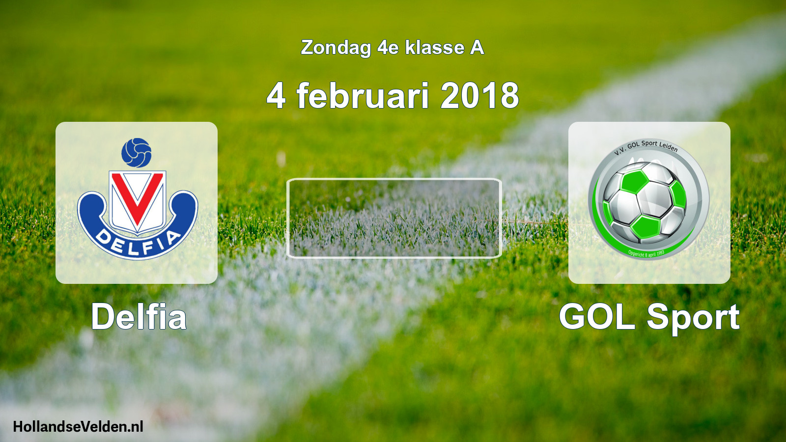 Scheduled Match: Delfia - GOL Sport (4 February 2018)