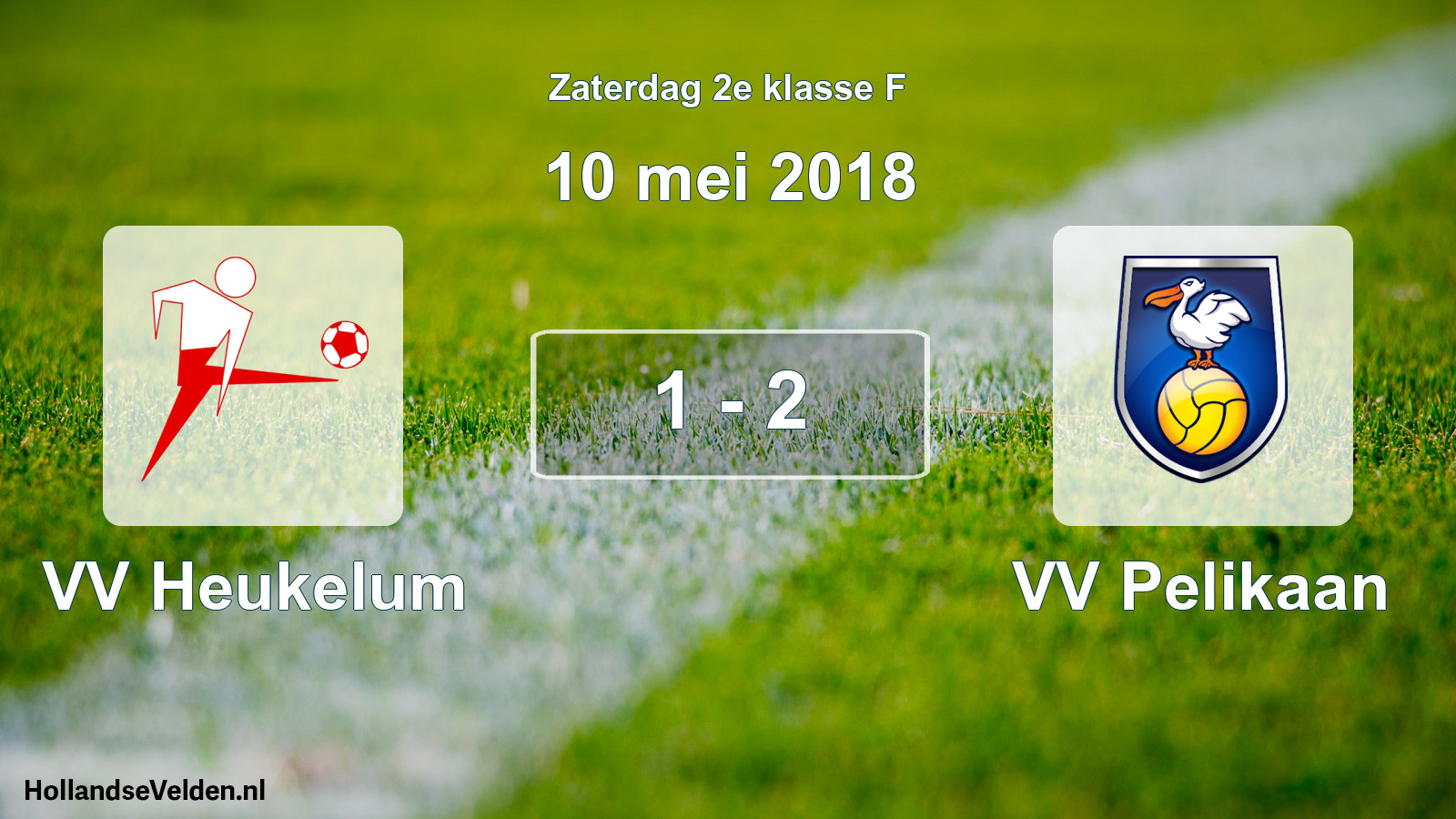 Total number of matches played: VV Heukelum - VV Pelikaan 1 - 2 (10 May 2018)