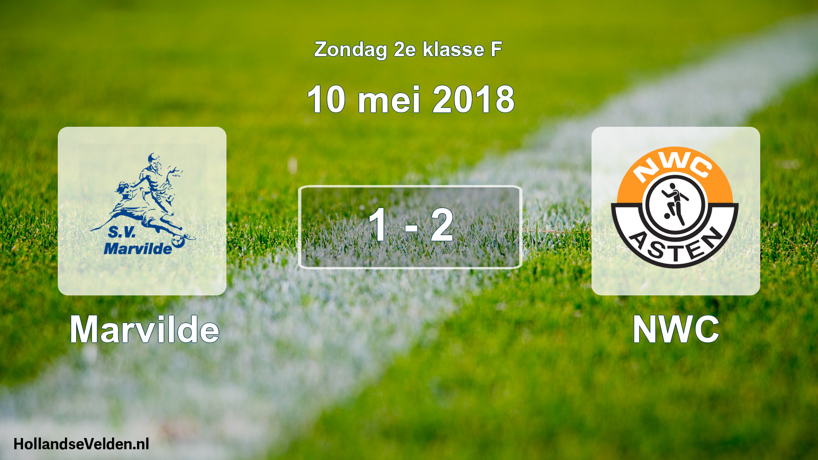Total number of matches played: Marvilde - NWC 1 - 2 (10 May 2018)