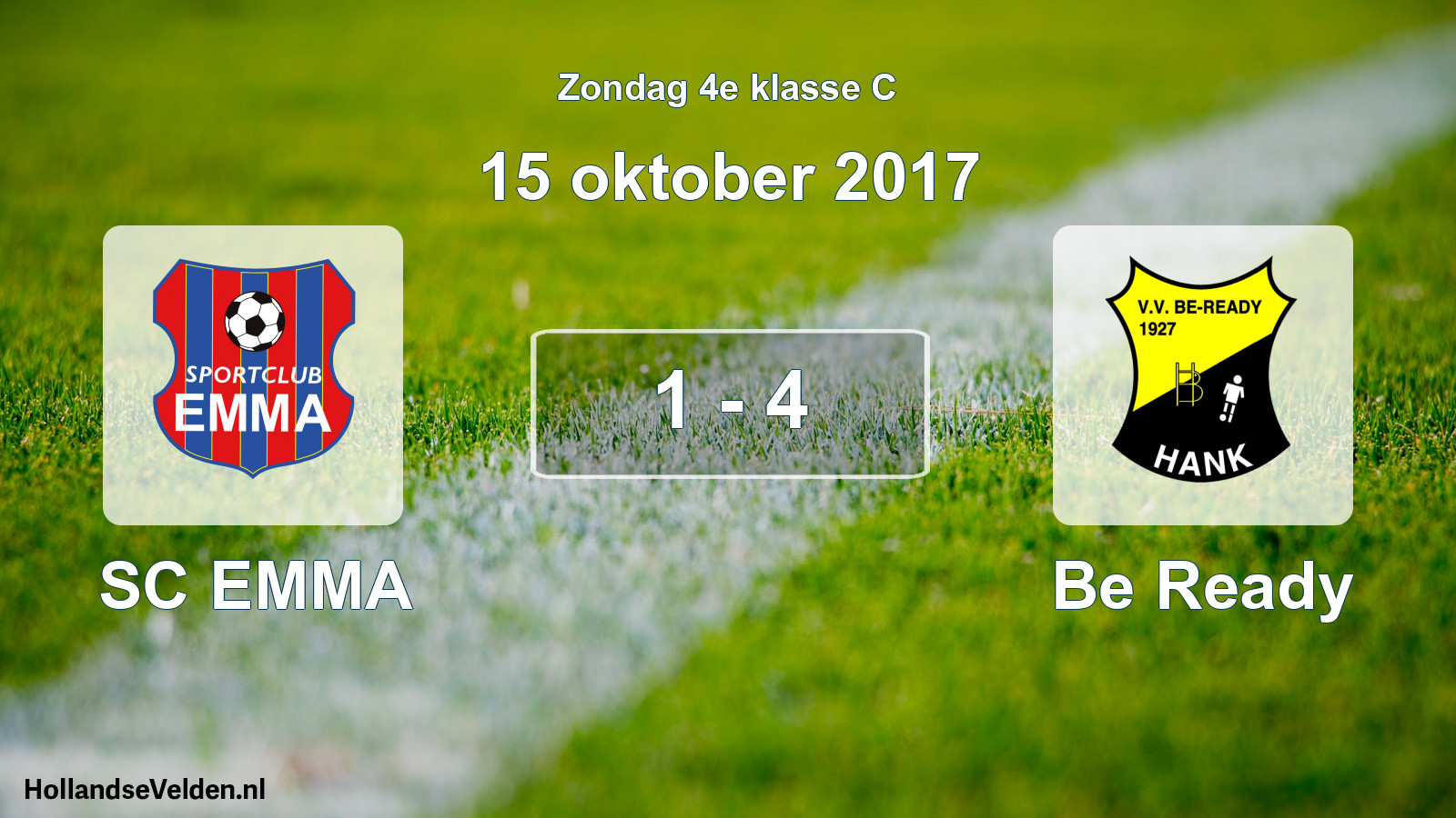 Total number of matches played: SC EMMA - Be Ready 1 - 4 (15 October 2017)