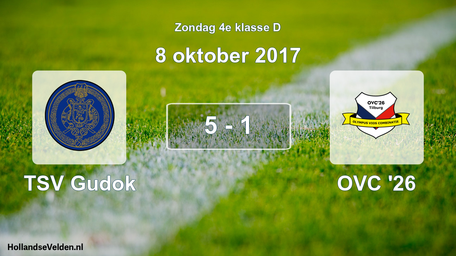 Total number of matches played: TSV Gudok - OVC '26 5 - 1 (8 October 2017)