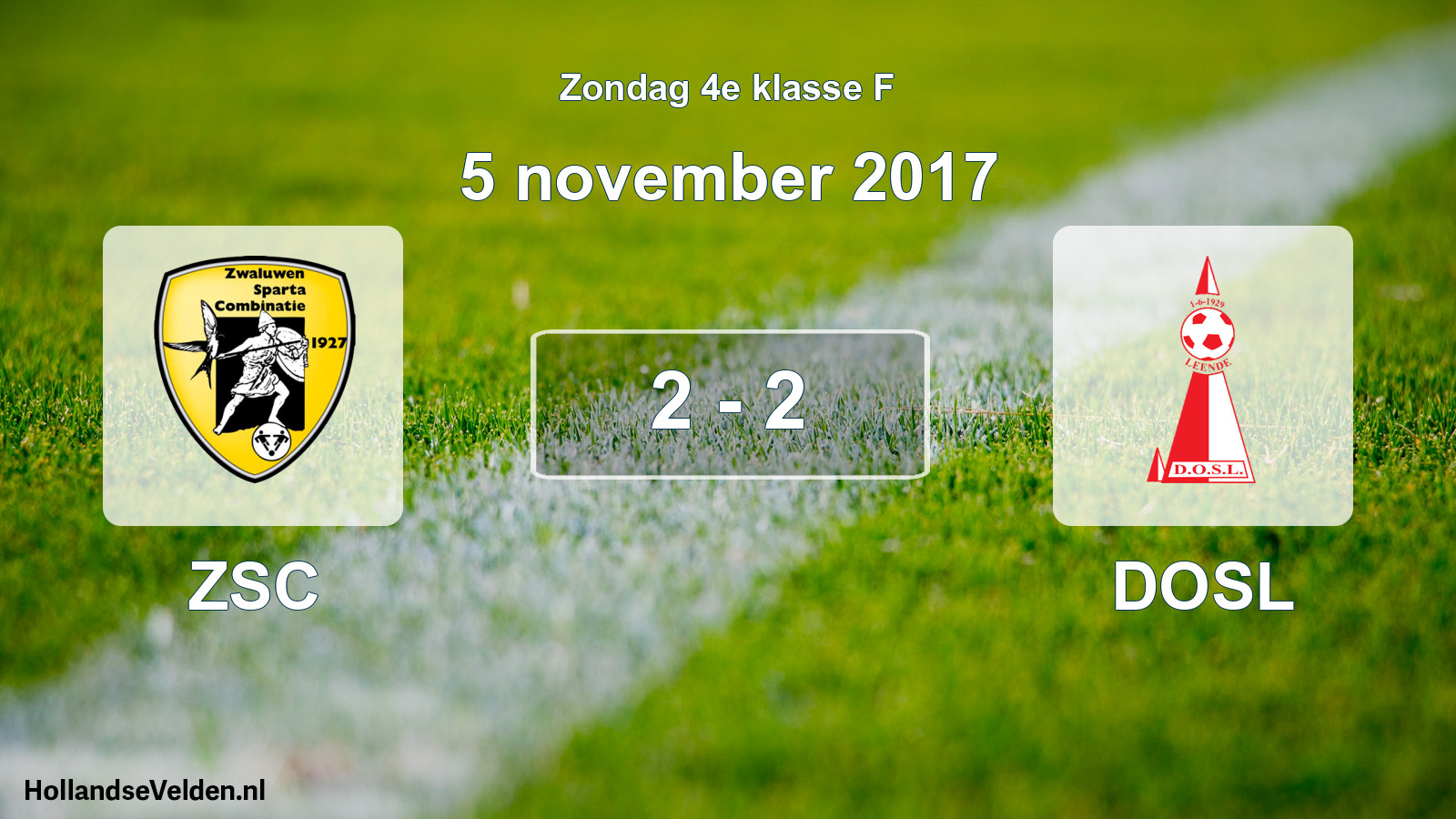 Total number of matches played: ZSC - DOSL 2 - 2 (5 November 2017)