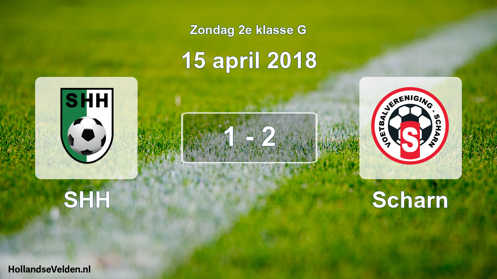 Total number of matches played: SHH - Scharn 1 - 2 (15 April 2018)