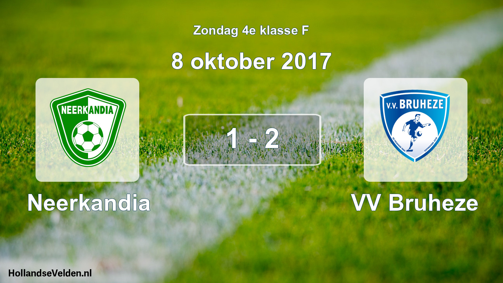 Total number of matches played: Neerkandia - VV Bruheze 1 - 2 (8 October 2017)
