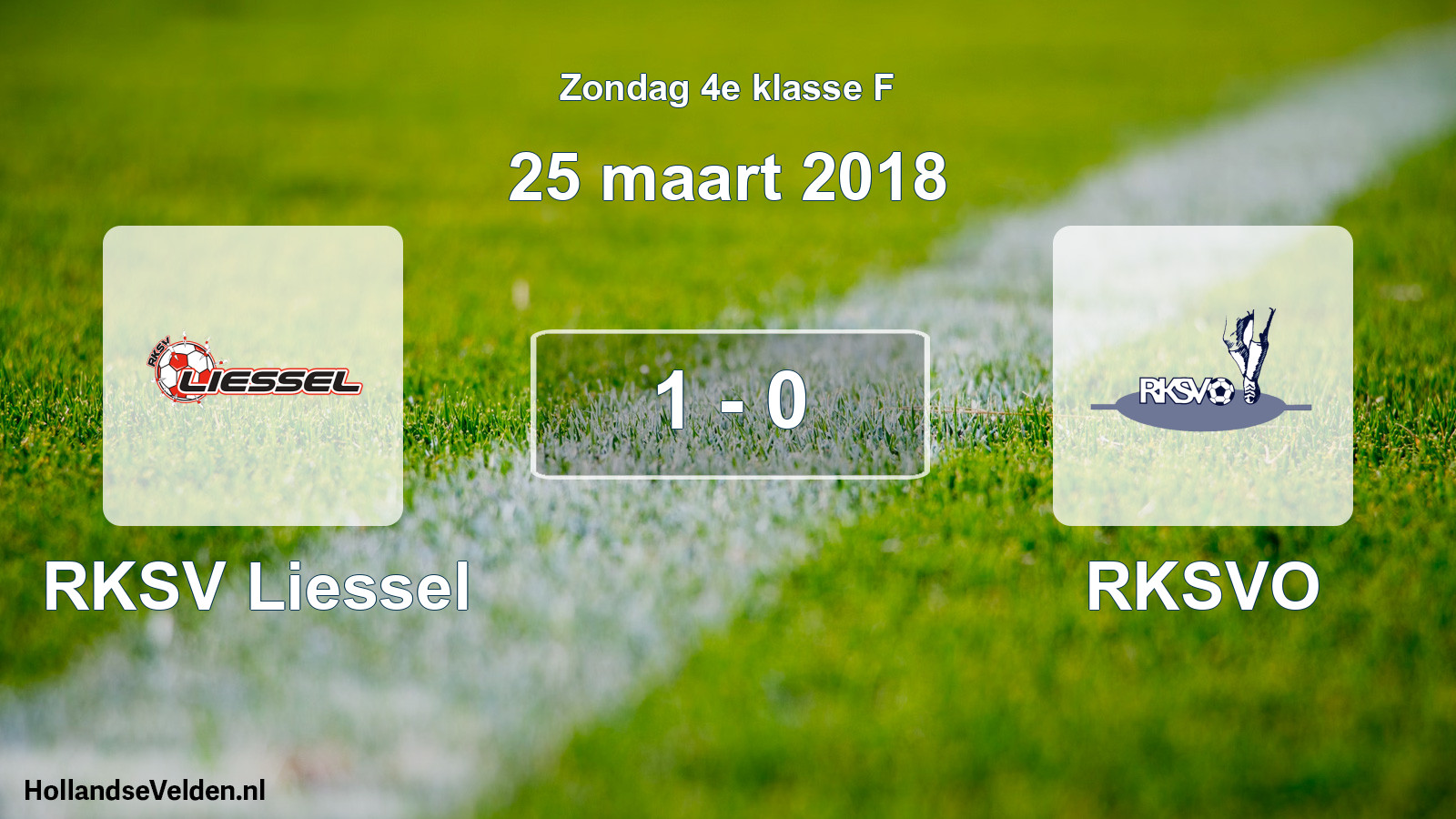 Total number of matches played: RKSV Liessel - RKSVO 1 - 0 (25 March 2018)