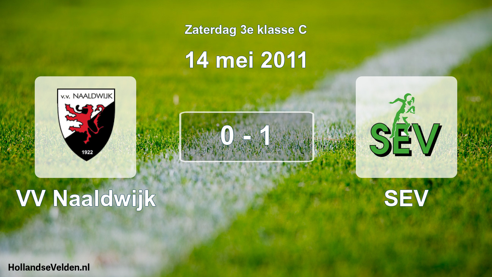 Total number of matches played: VV Naaldwijk - SEV 0 - 1 (14 May 2011)