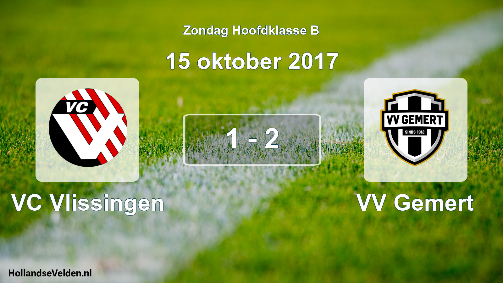 Total number of matches played: VC Vlissingen - VV Gemert 1 - 2 (15 October 2017)