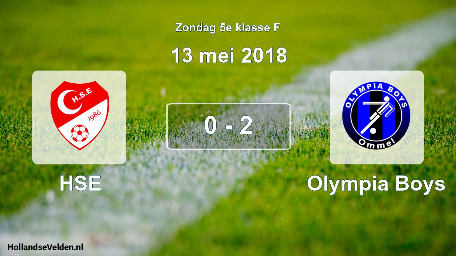 Total number of matches played: HSE - Olympia Boys 0 - 2 (13 May 2018)