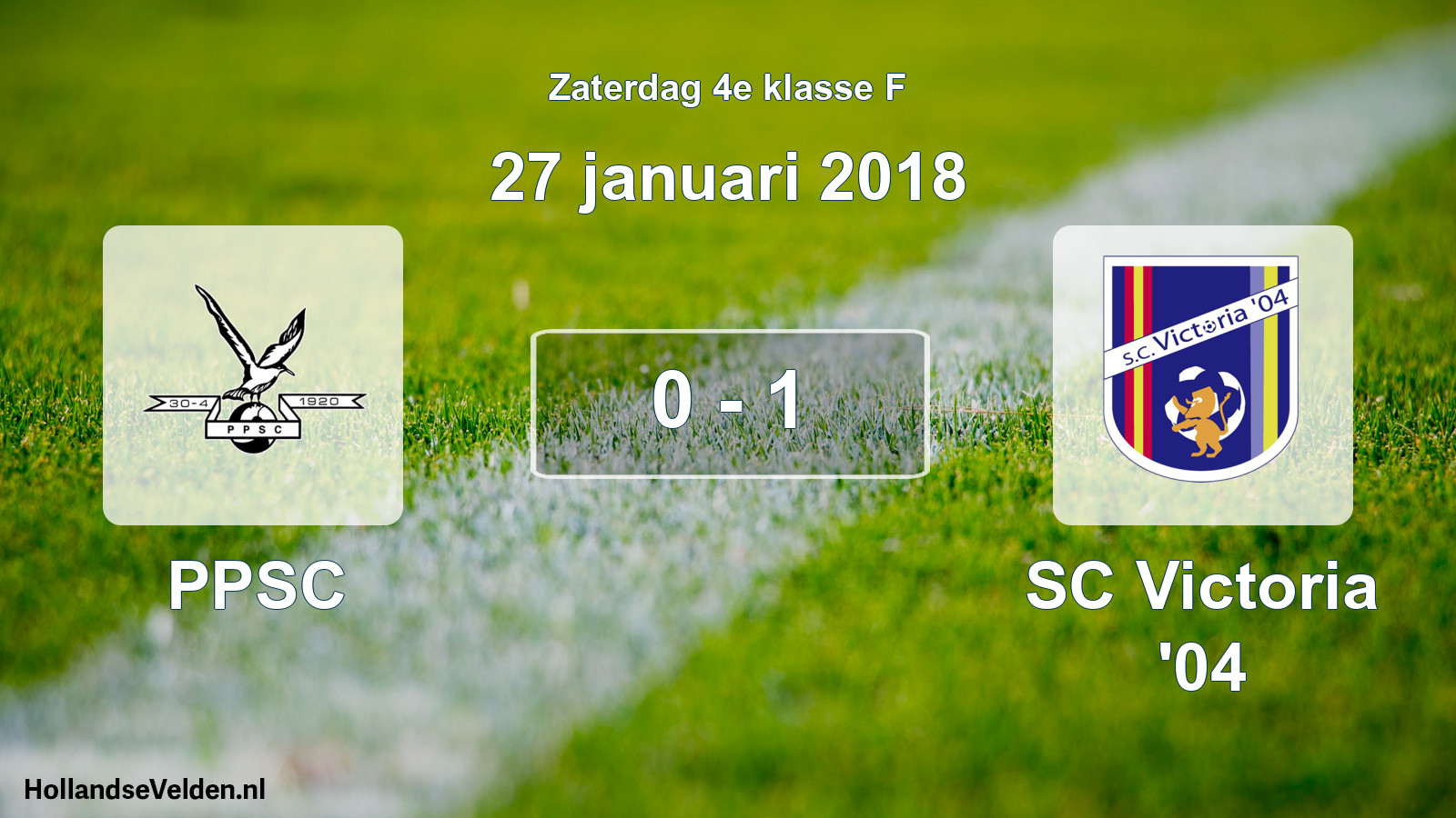 Total number of matches played: PPSC - SC Victoria '04 0 - 1 (27 January 2018)