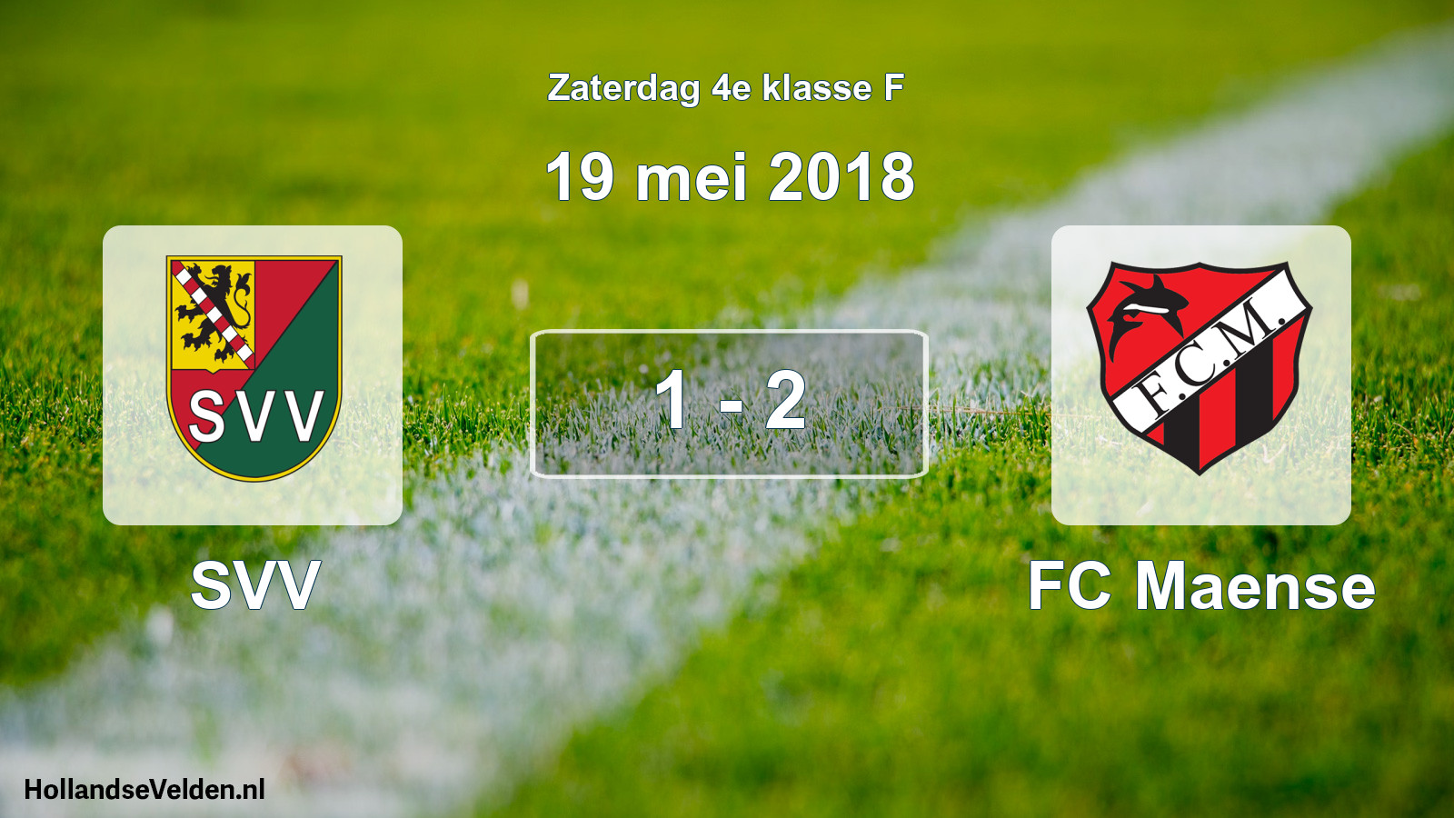 Total number of matches played: SVV - FC Maense 1 - 2 (19 May 2018)