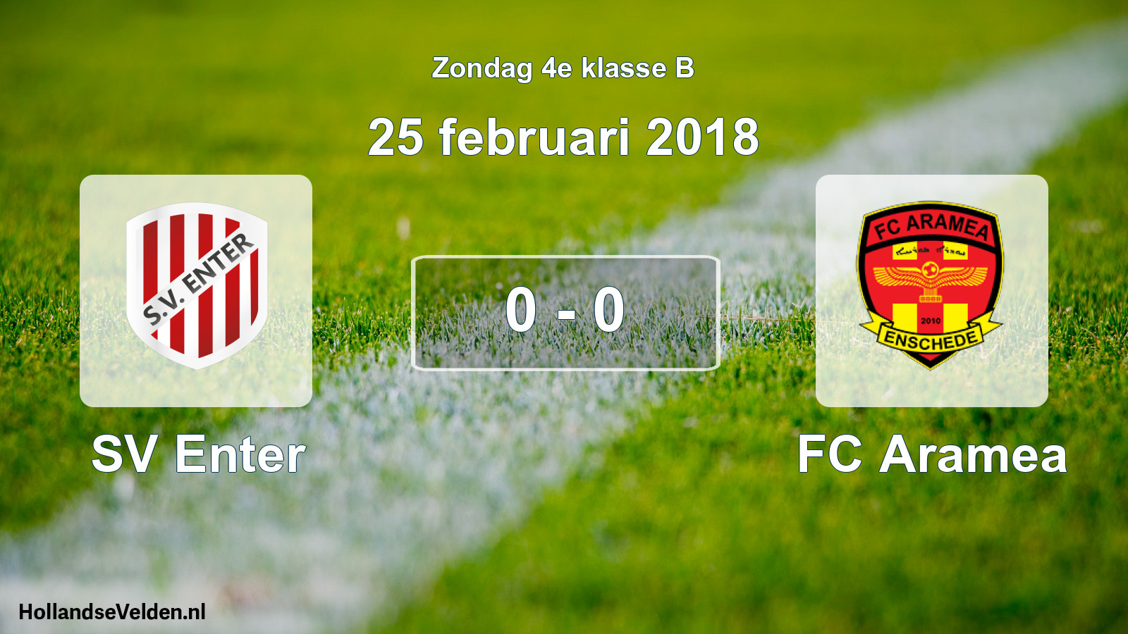 Total number of matches played: SV Enter - FC Aramea 0 - 0 (25 February 2018)