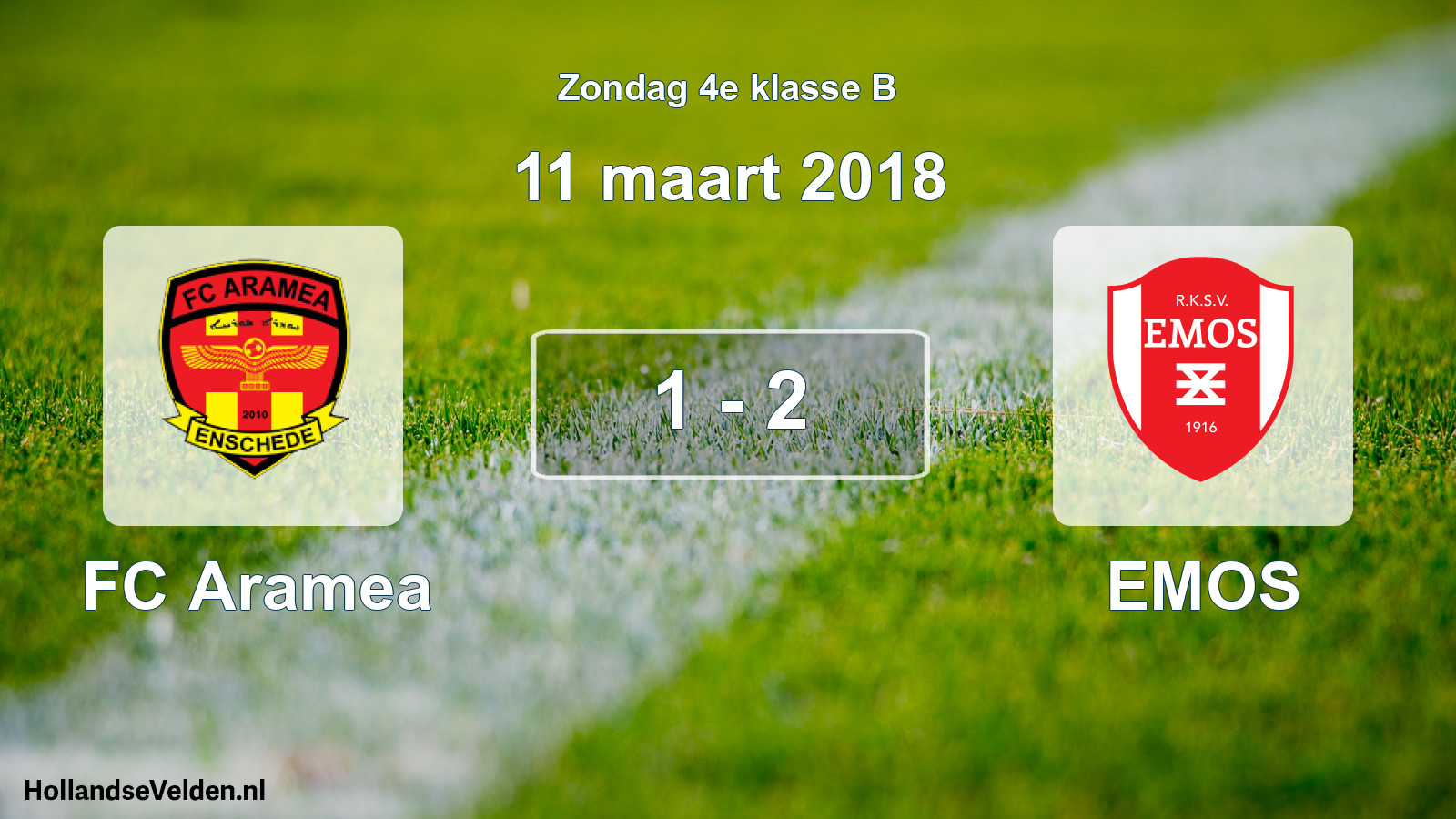 Total number of matches played: FC Aramea - EMOS 1 - 2 (11 March 2018)