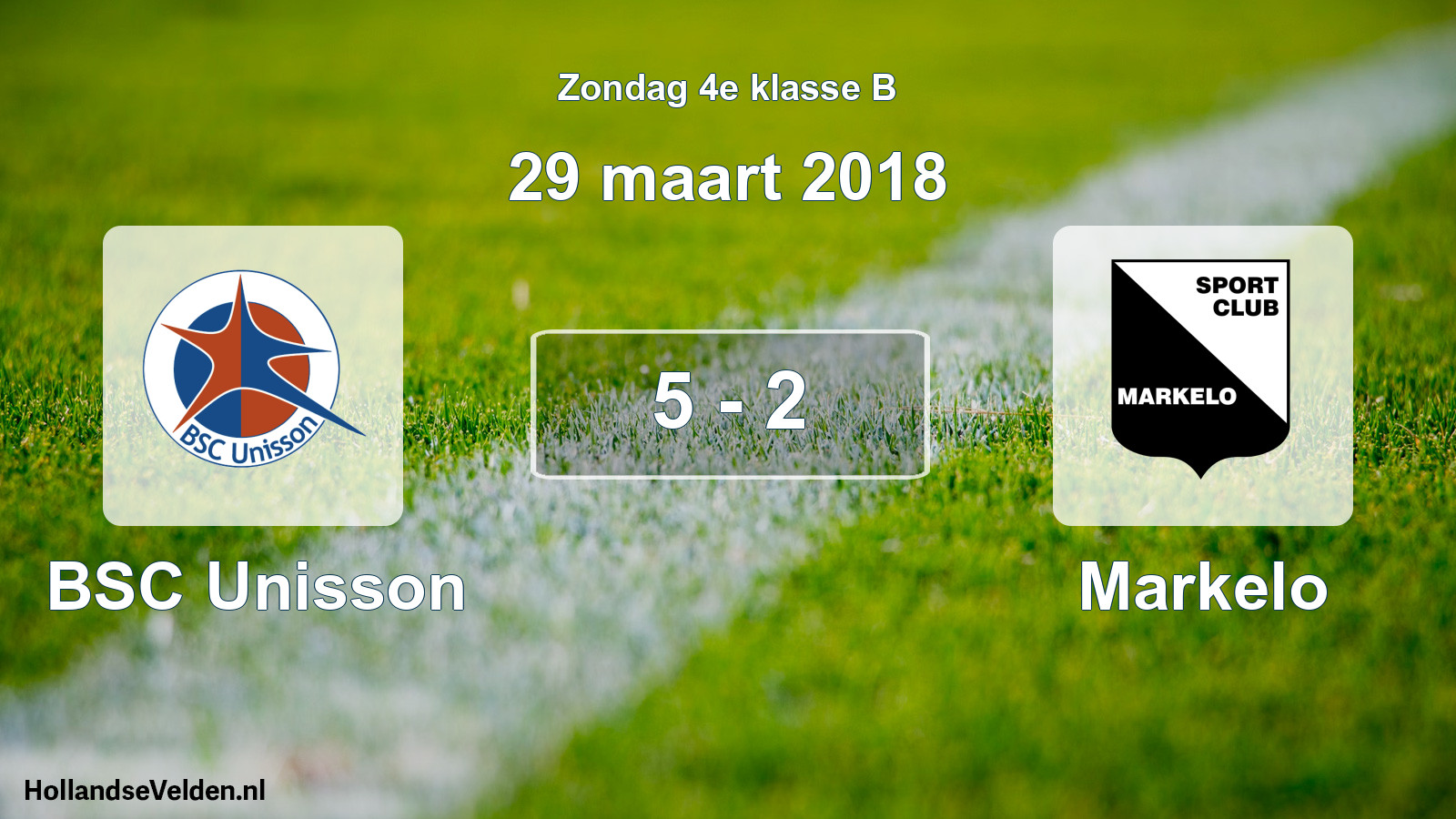Total number of matches played: BSC Unisson - Markelo 5 - 2 (29 March 2018)