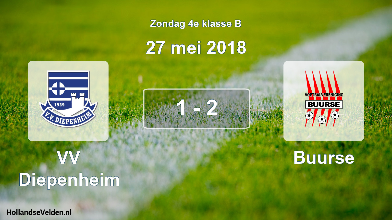 Total number of matches played: VV Diepenheim - Buurse 1 - 2 (27 May 2018)