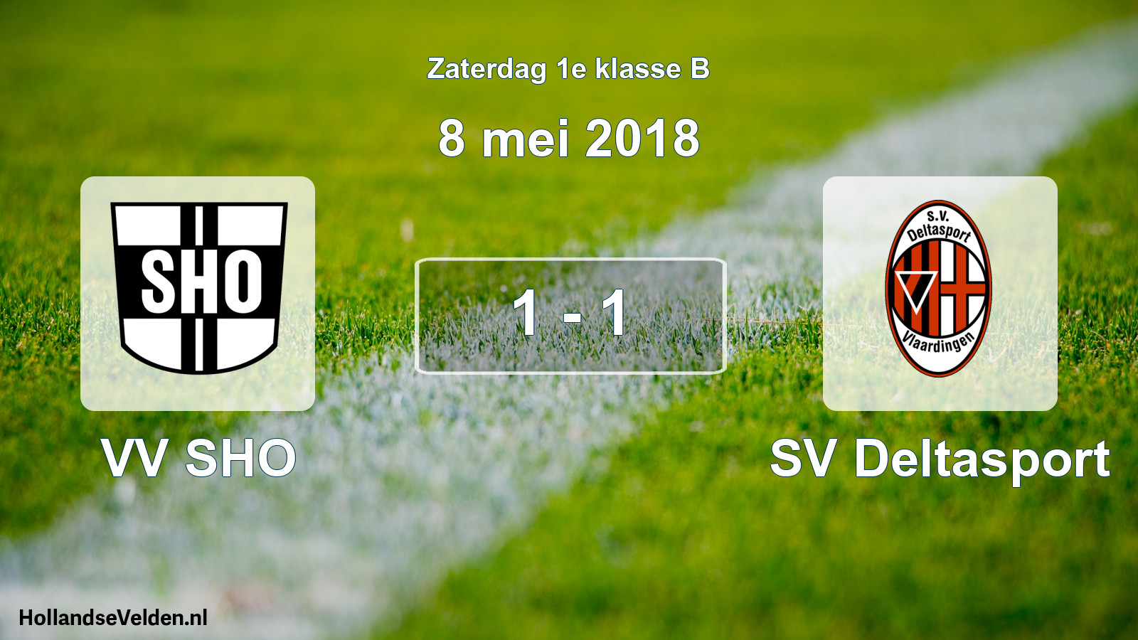 Total number of matches played: VV SHO - SV Deltasport 1 - 1 (8 May 2018)