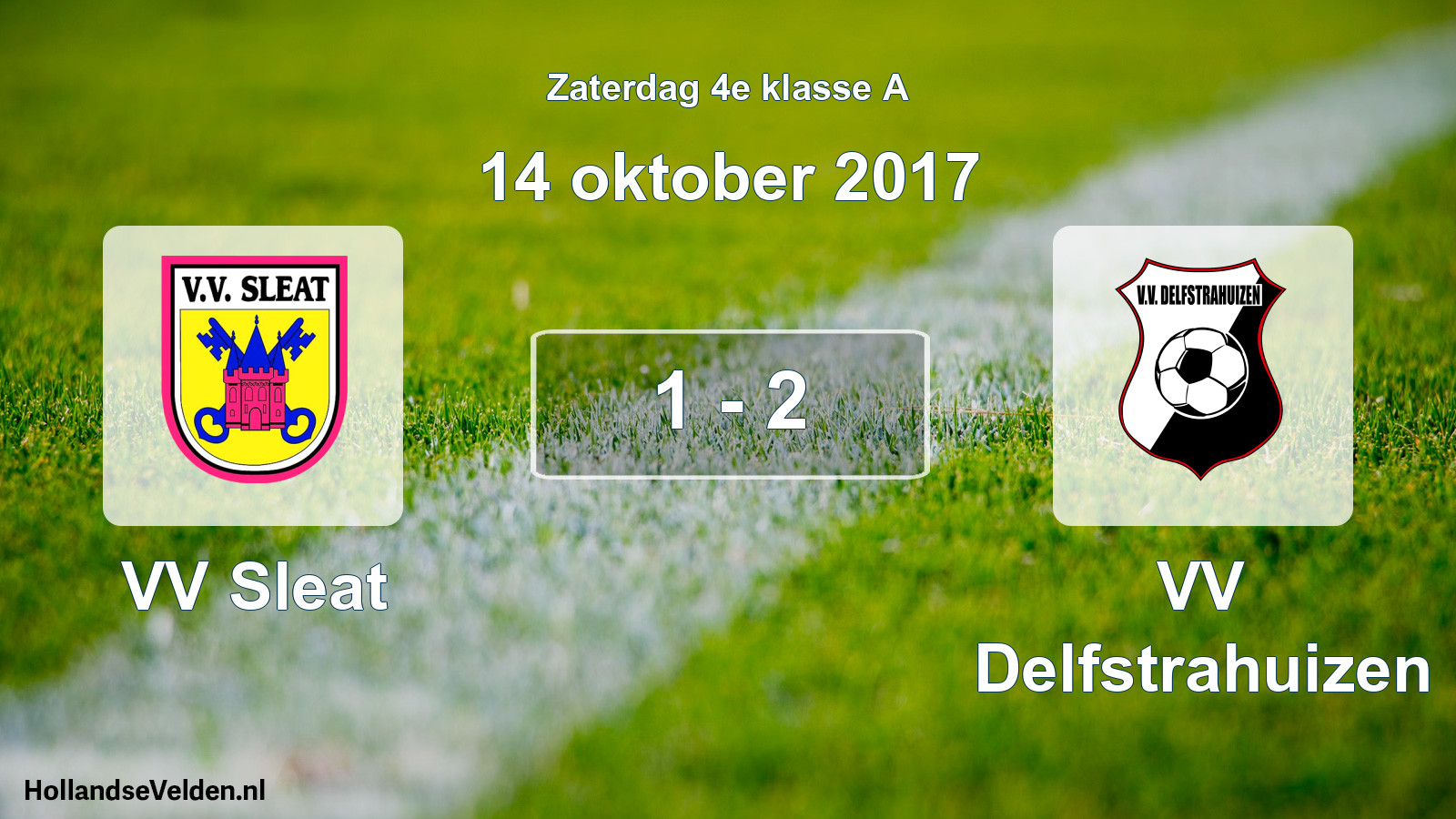 Total number of matches played: VV Sleat - VV Delfstrahuizen 1 - 2 (14 October 2017)
