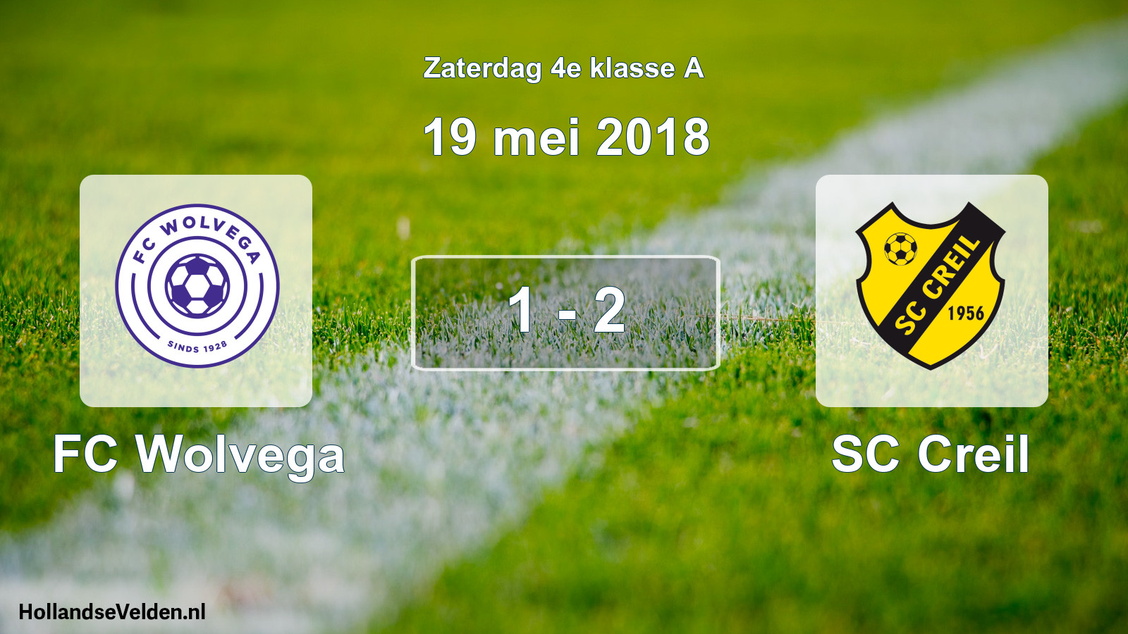 Total number of matches played: FC Wolvega - SC Creil 1 - 2 (19 May 2018)