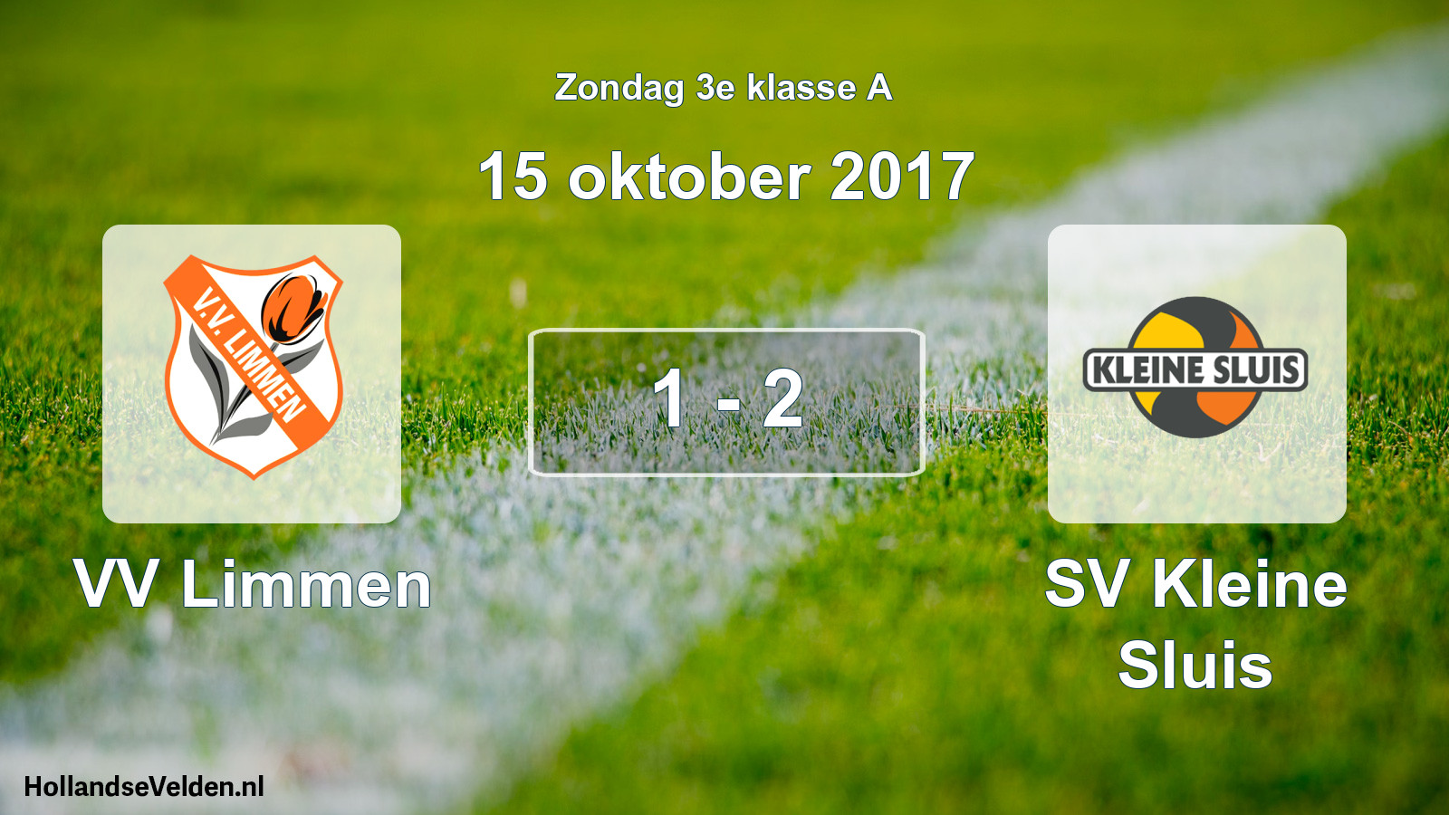 Total number of matches played: VV Limmen - SV Kleine Sluis 1 - 2 (15 October 2017)