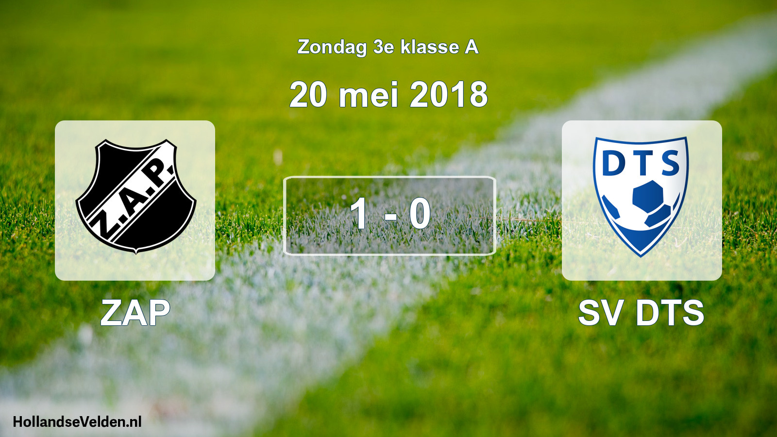 Total number of matches played: ZAP - SV DTS 1 - 0 (20 May 2018)