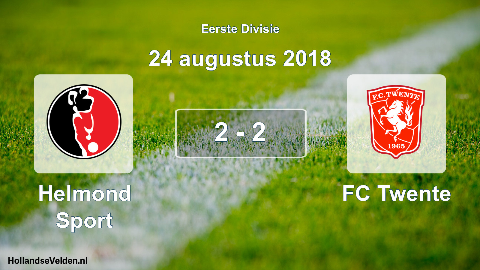 Total number of matches played: Helmond Sport - FC Twente 2 - 2 (24 August 2018)