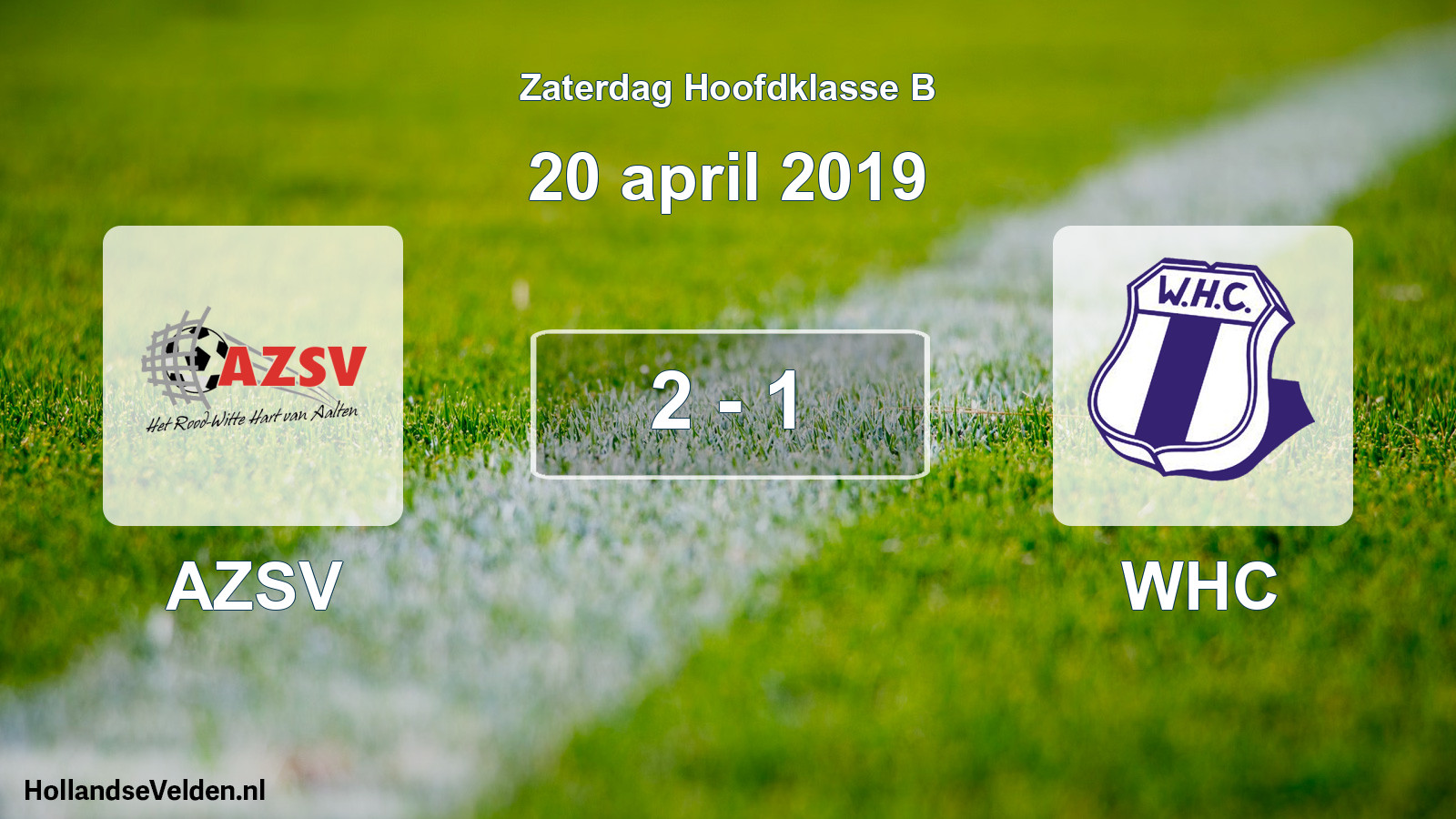 Total number of matches played: AZSV - WHC 2 - 1 (20 April 2019)