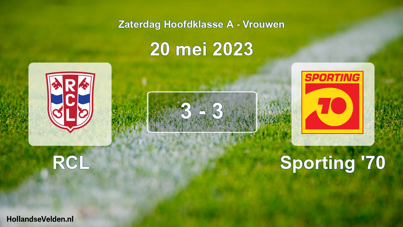 Total number of matches played: RCL - Sporting '70 3 - 3 (20 May 2023)